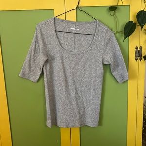 Everlane Pima Microsoft Scoop Neck